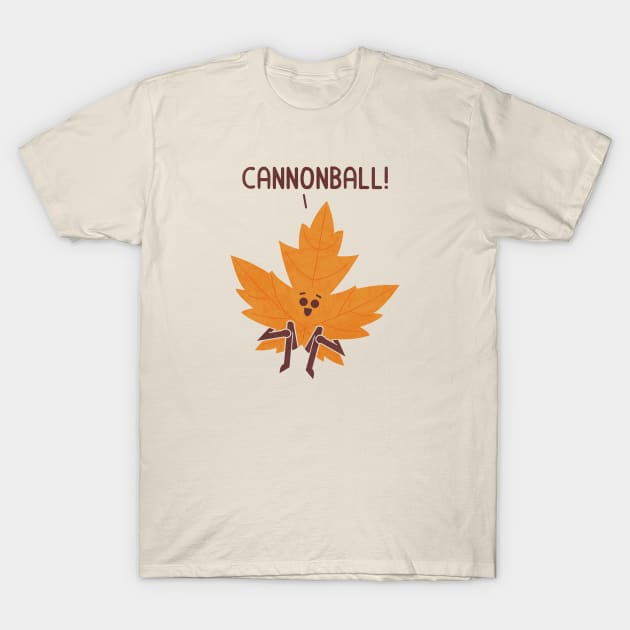 Cannonball T-Shirt by HandsOffMyDinosaur